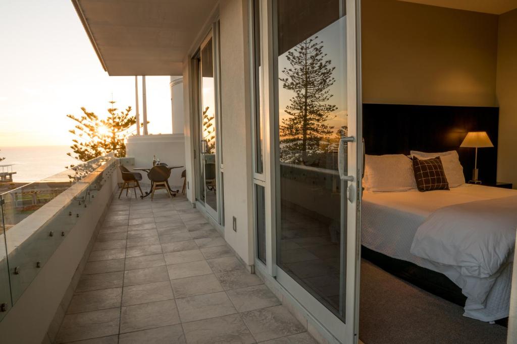Balkón nebo terasa v ubytování The Dome Boutique Apartments