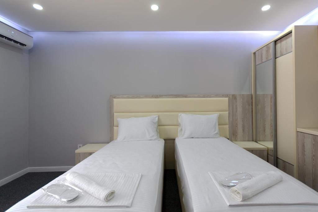 Postel nebo postele na pokoji v ubytování Guesthouse Montex
