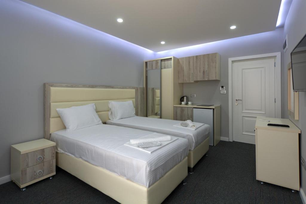 Postel nebo postele na pokoji v ubytování Guesthouse Montex