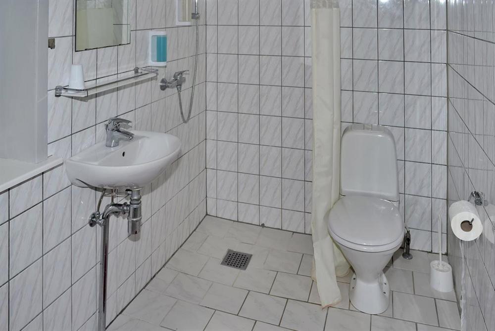 Koupelna v ubytování Motel Lido