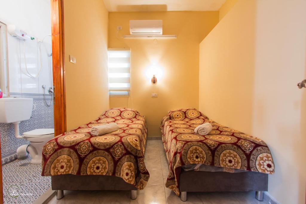 Posezení v ubytování Daher Guest House Nazareth