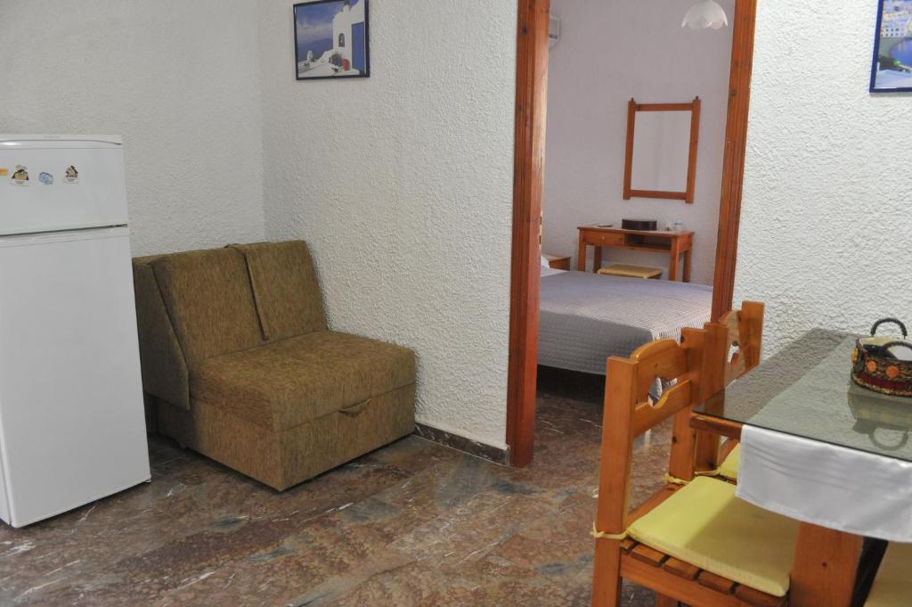 Część wypoczynkowa w obiekcie Chaliotis Apartments