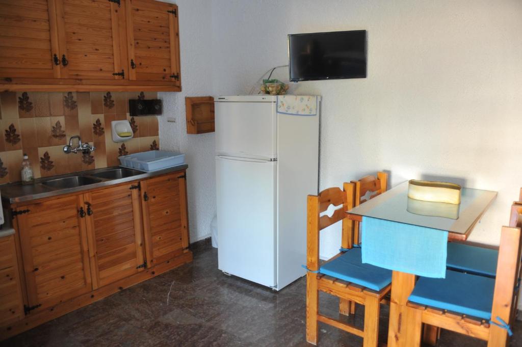 Kuchnia lub aneks kuchenny w obiekcie Chaliotis Apartments