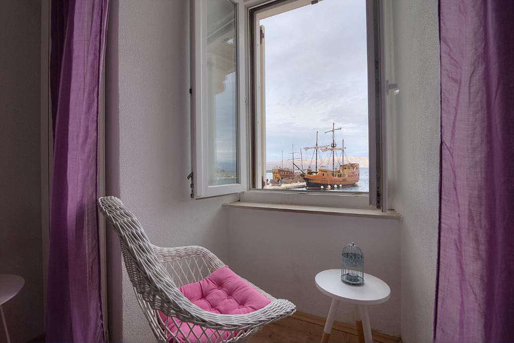 Posezení v ubytování Apartments & Rooms Josephine