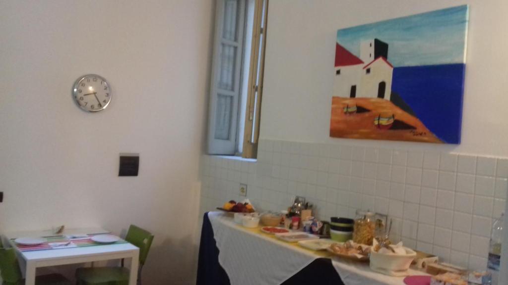 Jedlo v ubytovaní bed & breakfast alebo blízkom okolí