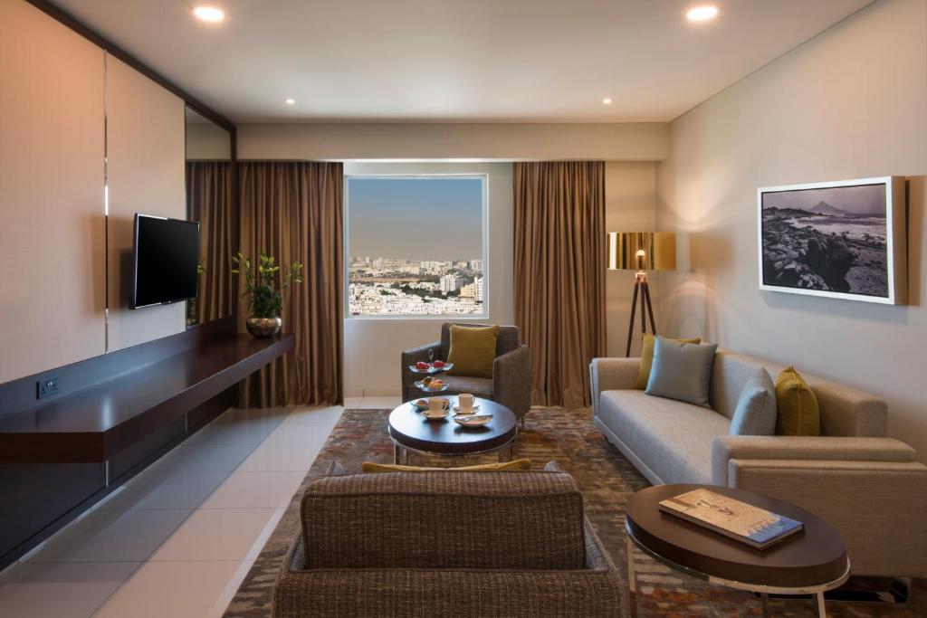 TV o dispositivi per l'intrattenimento presso Fraser Suites Muscat