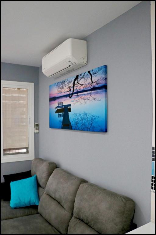 Posezení v ubytování Apartamento Baluarte III