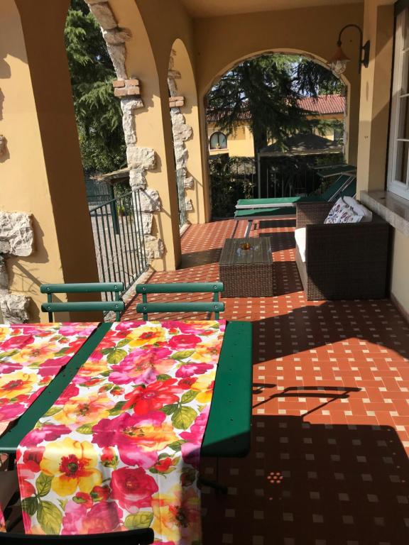 Balkón alebo terasa v ubytovaní Residenza Le Logge
