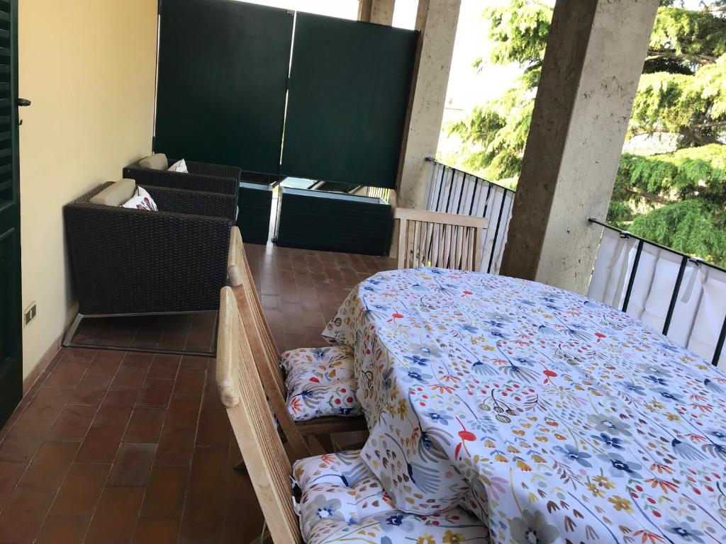 Balkón alebo terasa v ubytovaní Residenza Le Logge