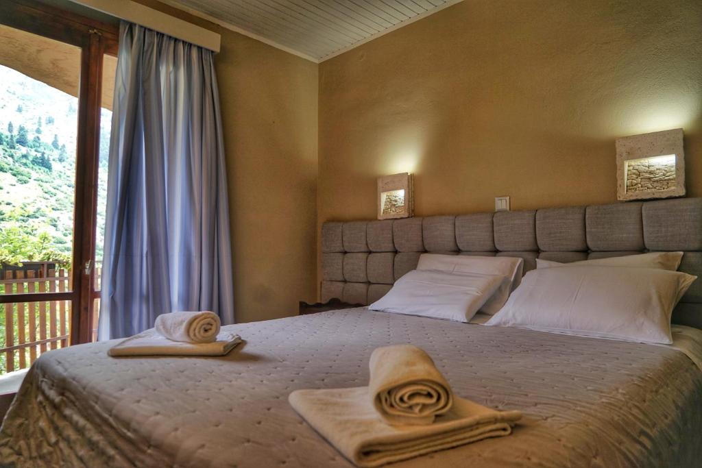 Postel nebo postele na pokoji v ubytování Guesthouse Mavrodimos