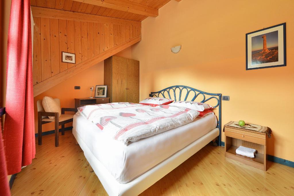 Postel nebo postele na pokoji v ubytování Casa Cola