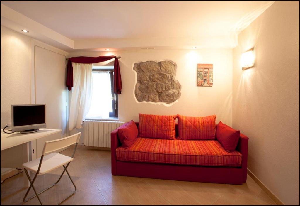 Posezení v ubytování Villa Berghinz