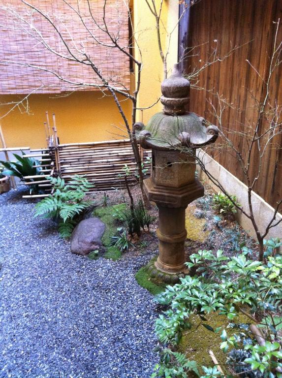 Zahrada ubytování Ryokan Kyoraku