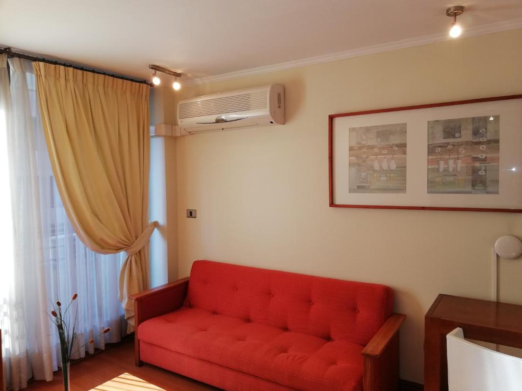 Posezení v ubytování Andes Suites