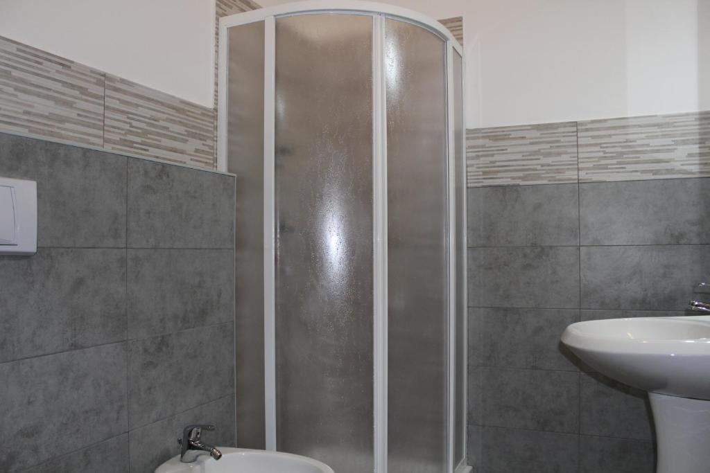 A bathroom at Cagliari 4u
