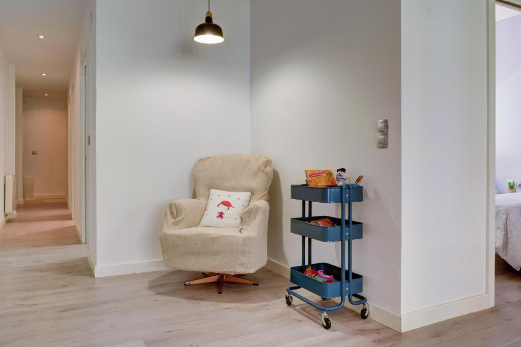 Postel nebo postele na pokoji v ubytování Apartamentos San Lázaro 2