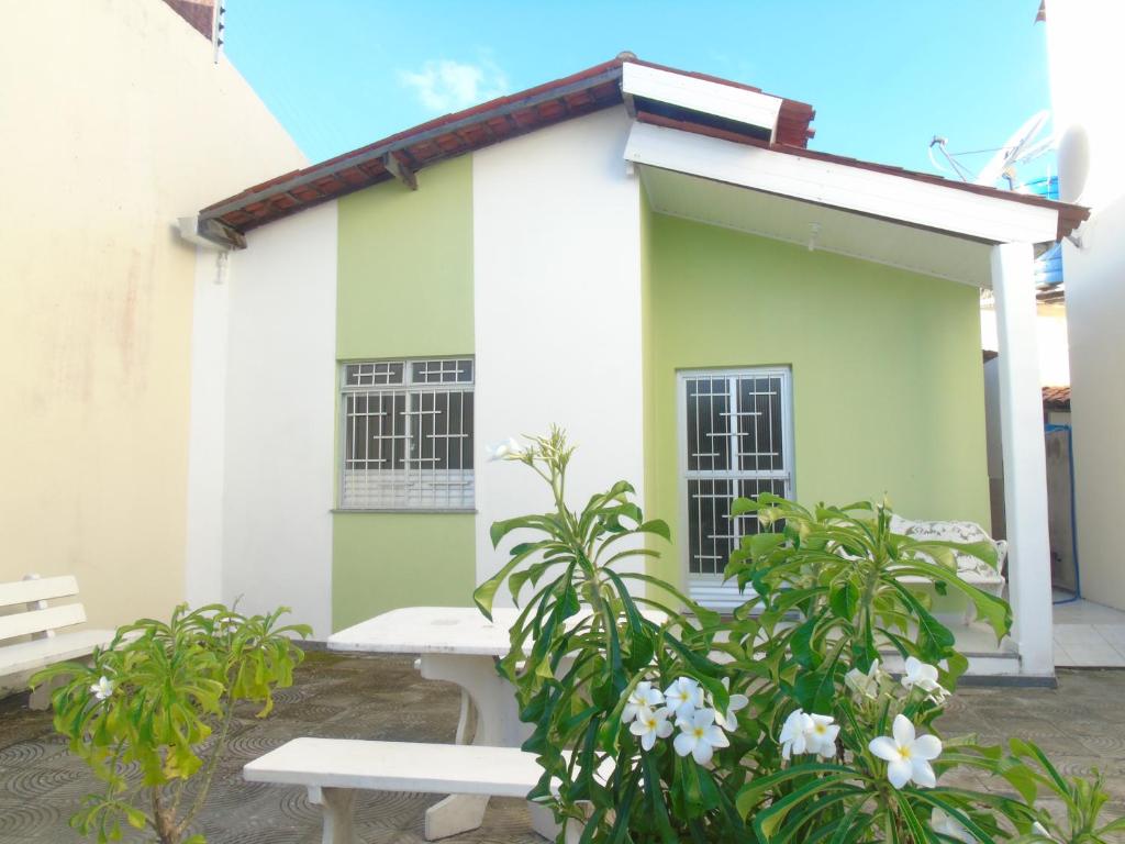  Casinha Verde á 5min. da praia