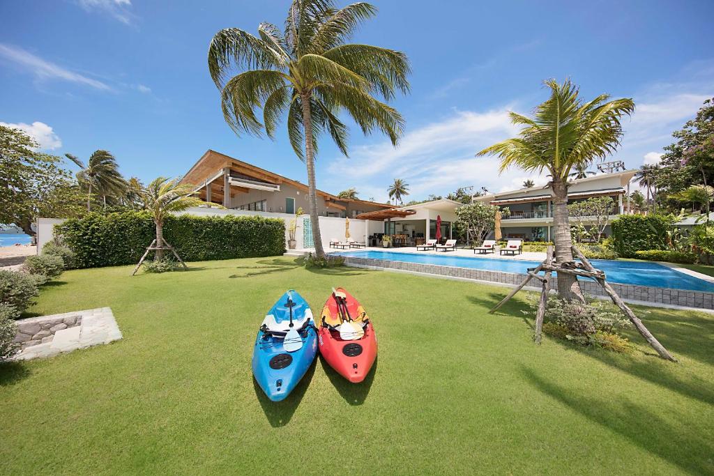 Bazén v ubytování Villa SeaNest Samui nebo v jeho okolí