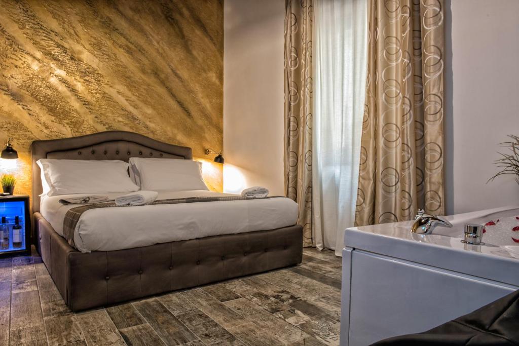 Uma cama ou camas num quarto em StarHome Navona