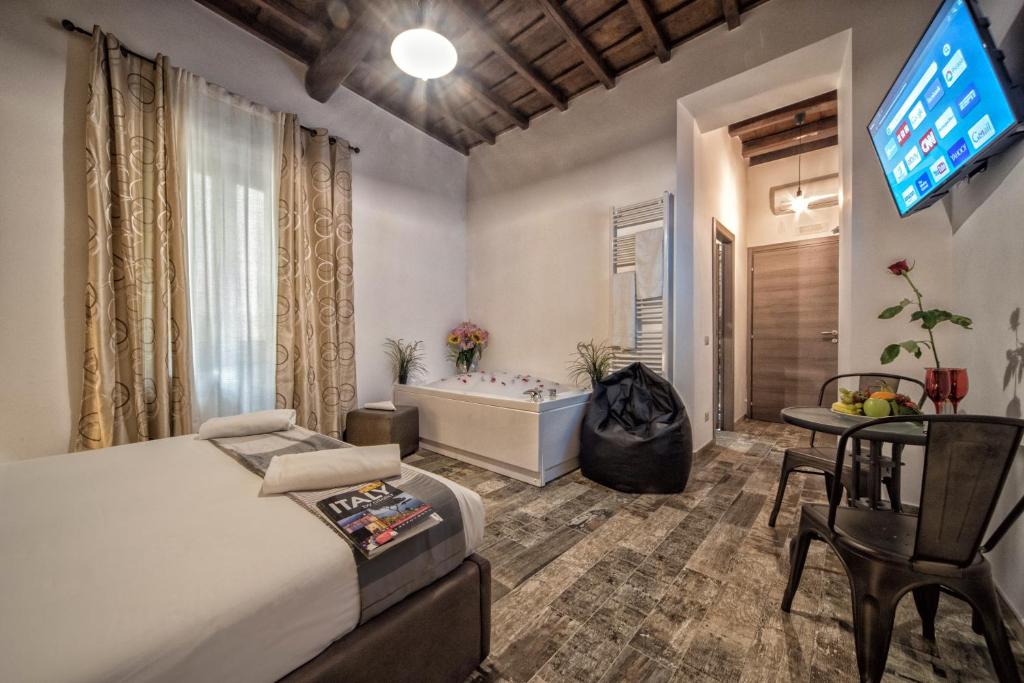 Uma televisão e/ou sistema de entretenimento em StarHome Navona
