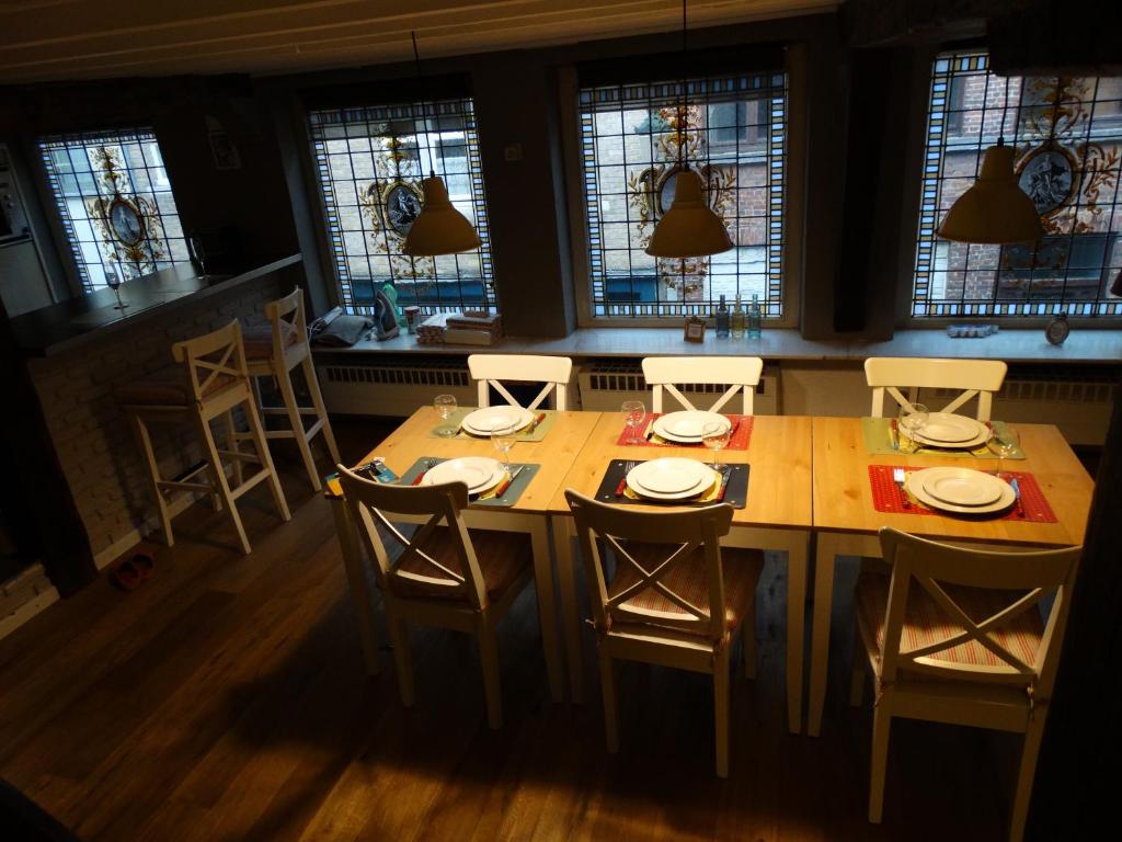 Restaurace v ubytování Huyze Peerdenbrugghe