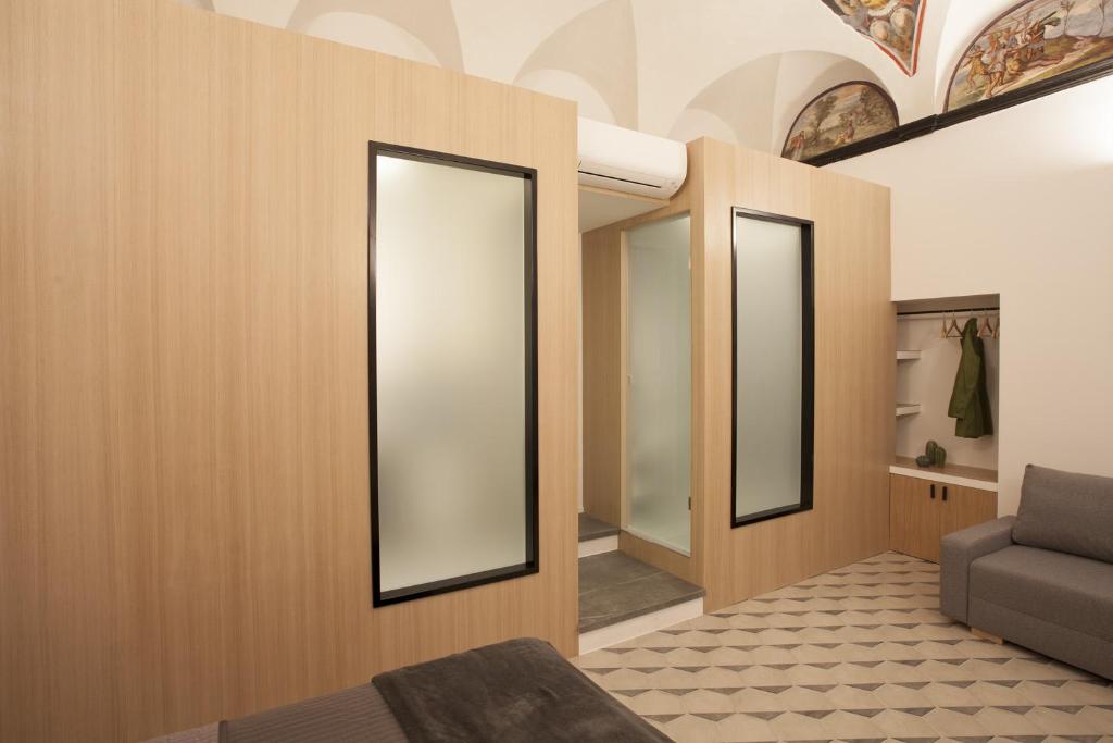 Posezení v ubytování Genova Suite Art