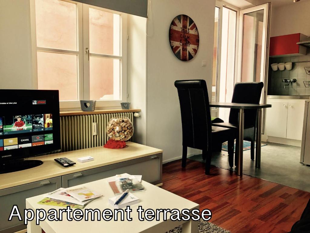 Le Relais d Obernai - Appartement Met Terras