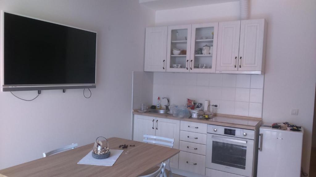 Kuchyň nebo kuchyňský kout v ubytování Apartman Sunce Zova