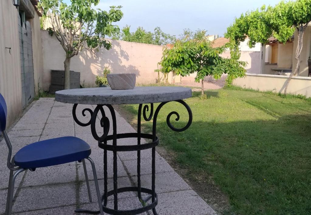 Zahrada ubytování L'ilot de Carpentras