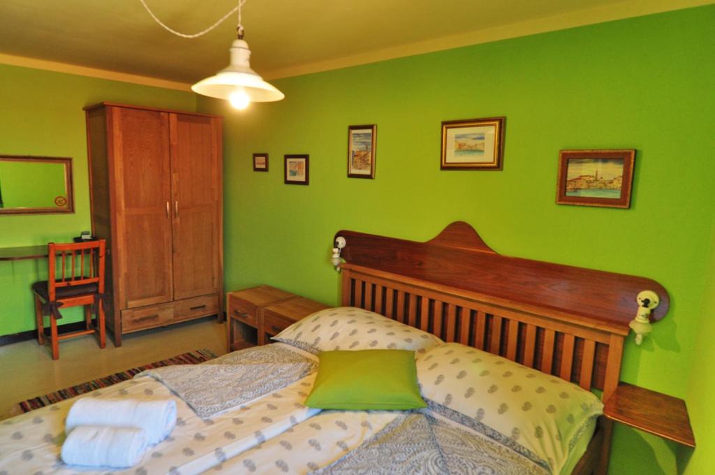 Postel nebo postele na pokoji v ubytování Max Piran