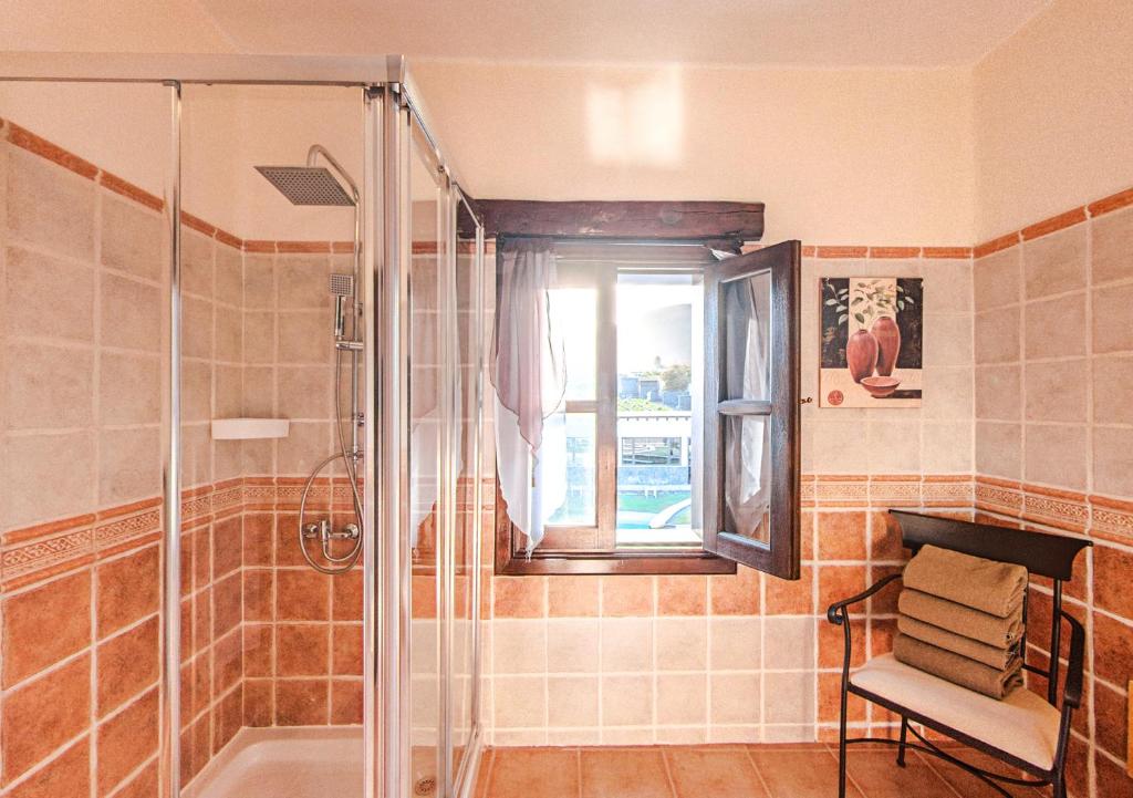 A bathroom at Apartamentos Rurales Islas Canarias