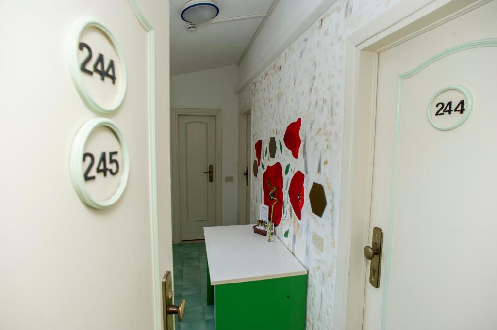 Hotel Punto Verdeにあるベッド