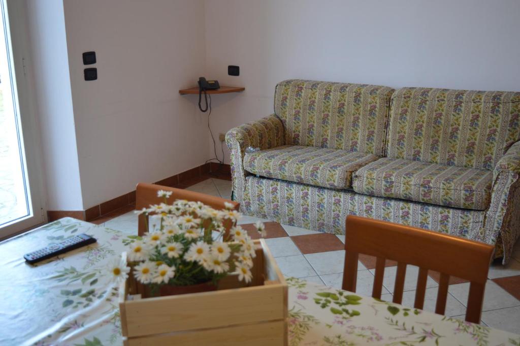 A seating area at Residenza Villa Margherita