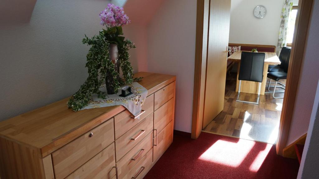 Kuchyň nebo kuchyňský kout v ubytování Apartment Köll