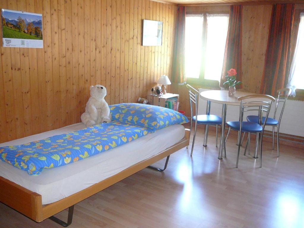 Postel nebo postele na pokoji v ubytování B&B Hofstetter