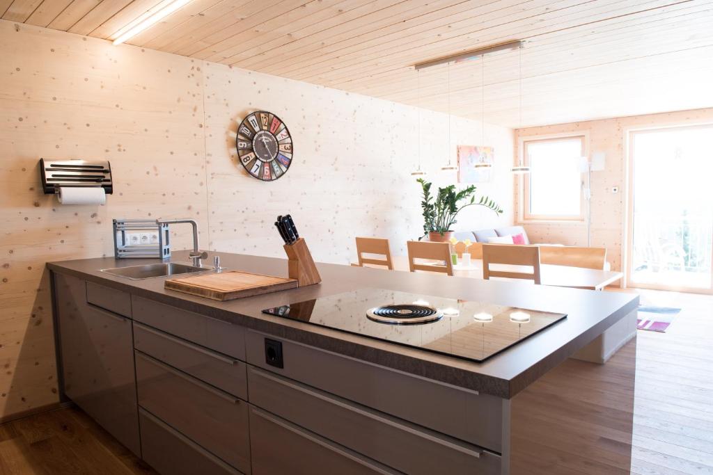 Kuchyň nebo kuchyňský kout v ubytování Ferienwohnung Feurle´s