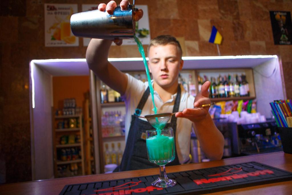 Nápoje v ubytování Truskavets 365 Hotel
