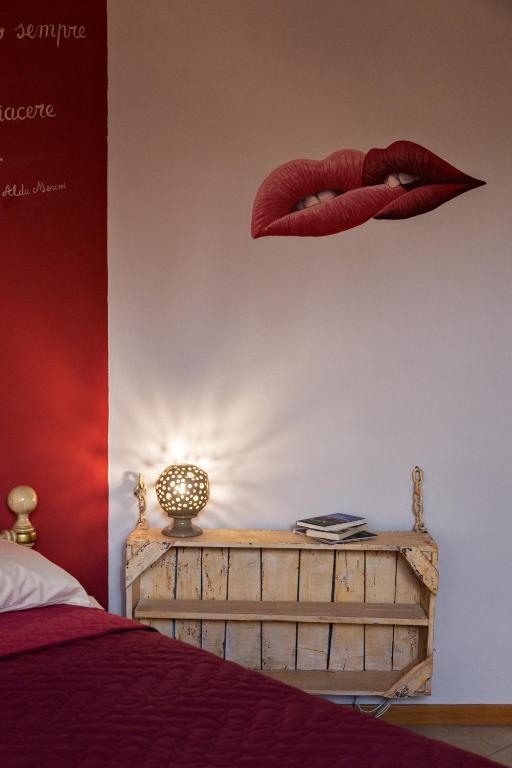 Łóżko lub łóżka w pokoju w obiekcie Casa Vacanze Matelda