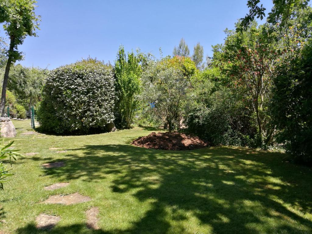 Zahrada ubytování Les Restanques