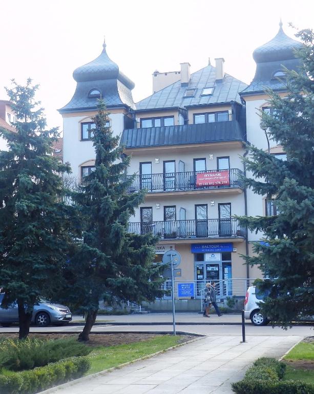 Budova, v ktorej sa apartmán nachádza