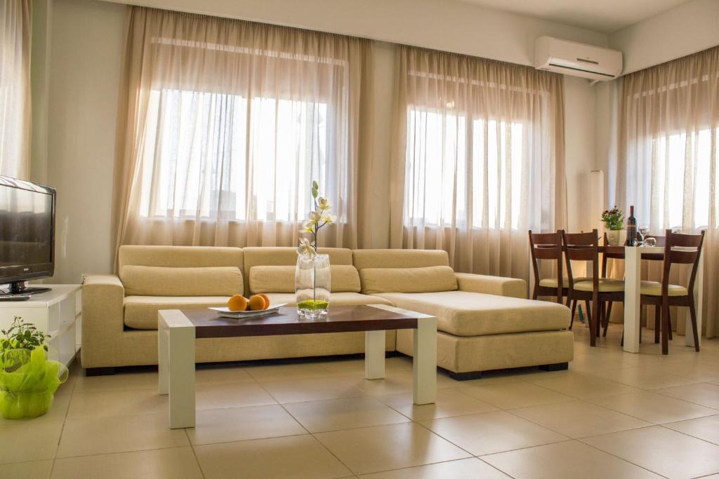 Posezení v ubytování Esthisis Suites Chania