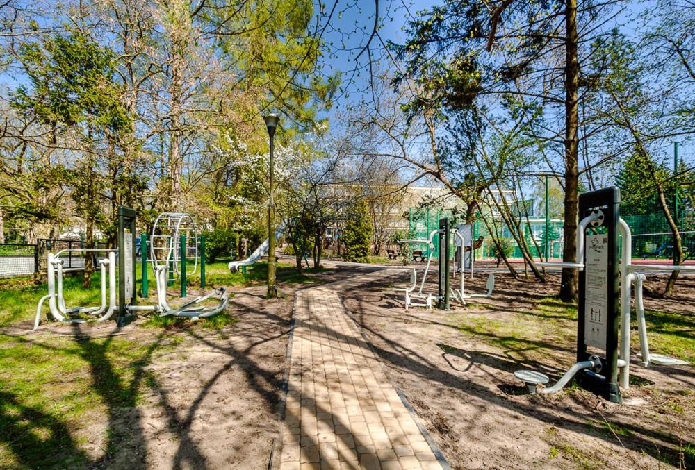 Zahrada ubytování DIUNA Jastrzębia Góra