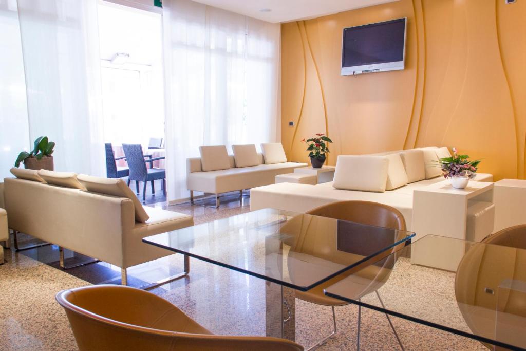 Posezení v ubytování Hotel Rosenblatt