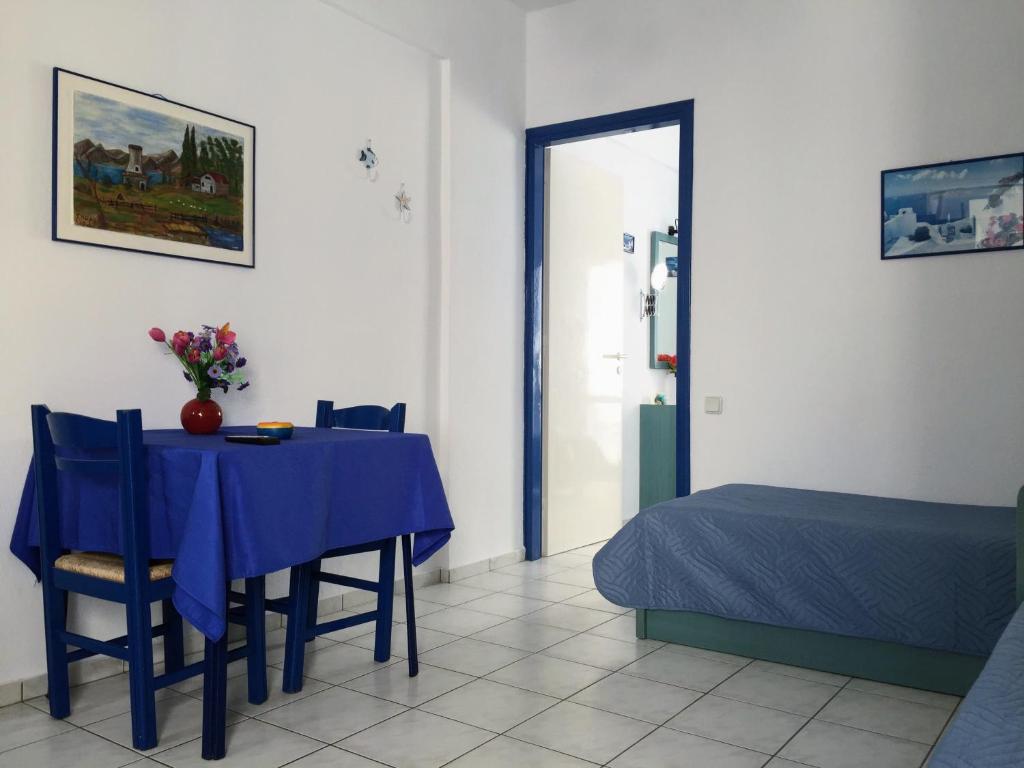 Posezení v ubytování Psaras Apartments