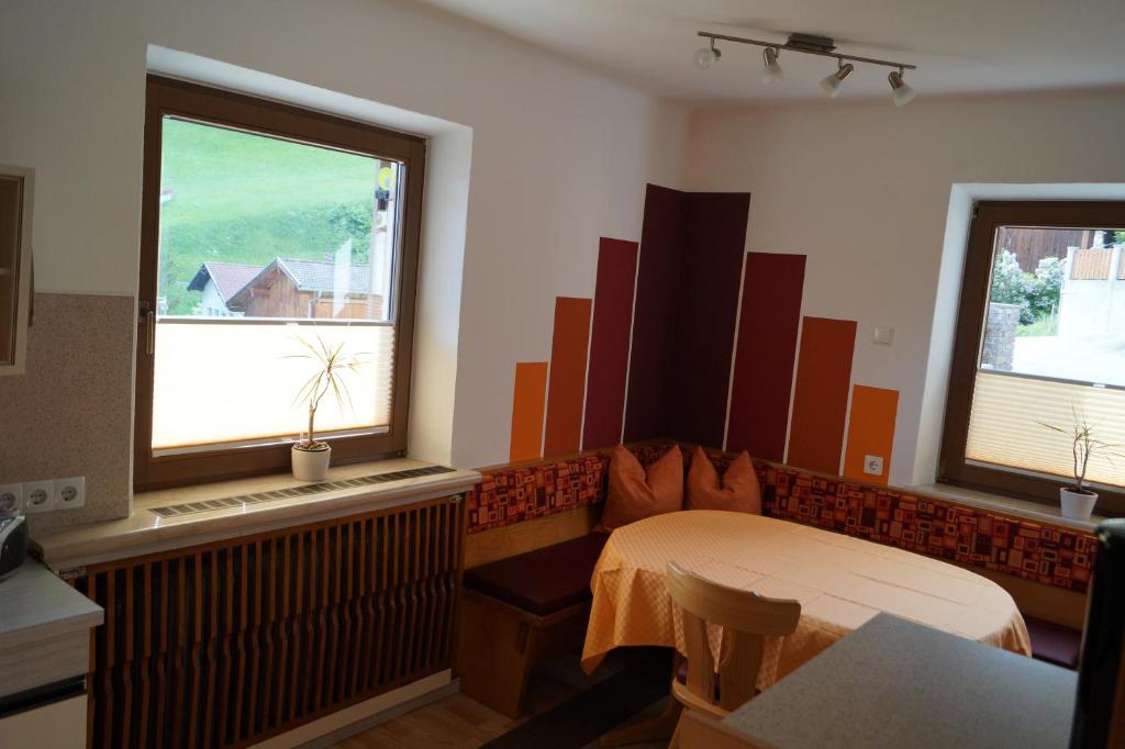 Posezení v ubytování Appartements Gerhard