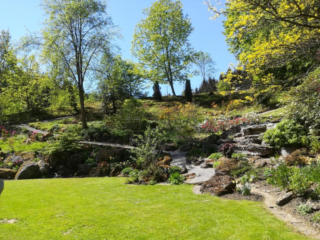 Zahrada ubytování Gutshaus Wilhelmsruh