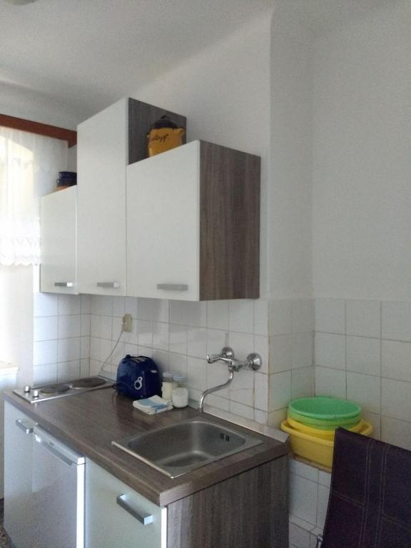 Kuchyň nebo kuchyňský kout v ubytování Studio Apartment Tomislava