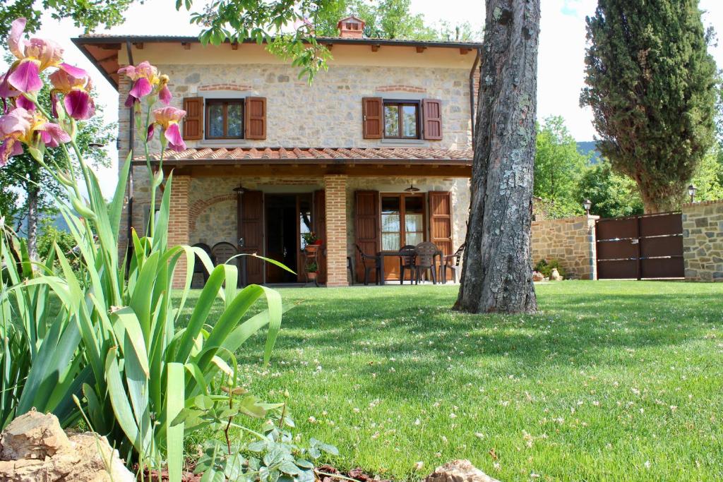 Zahrada ubytování L'Antico Cipresso
