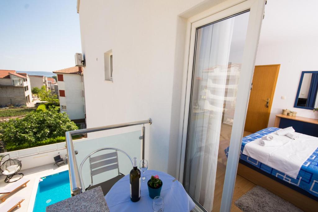 Posteľ alebo postele v izbe v ubytovaní Marko Apartments
