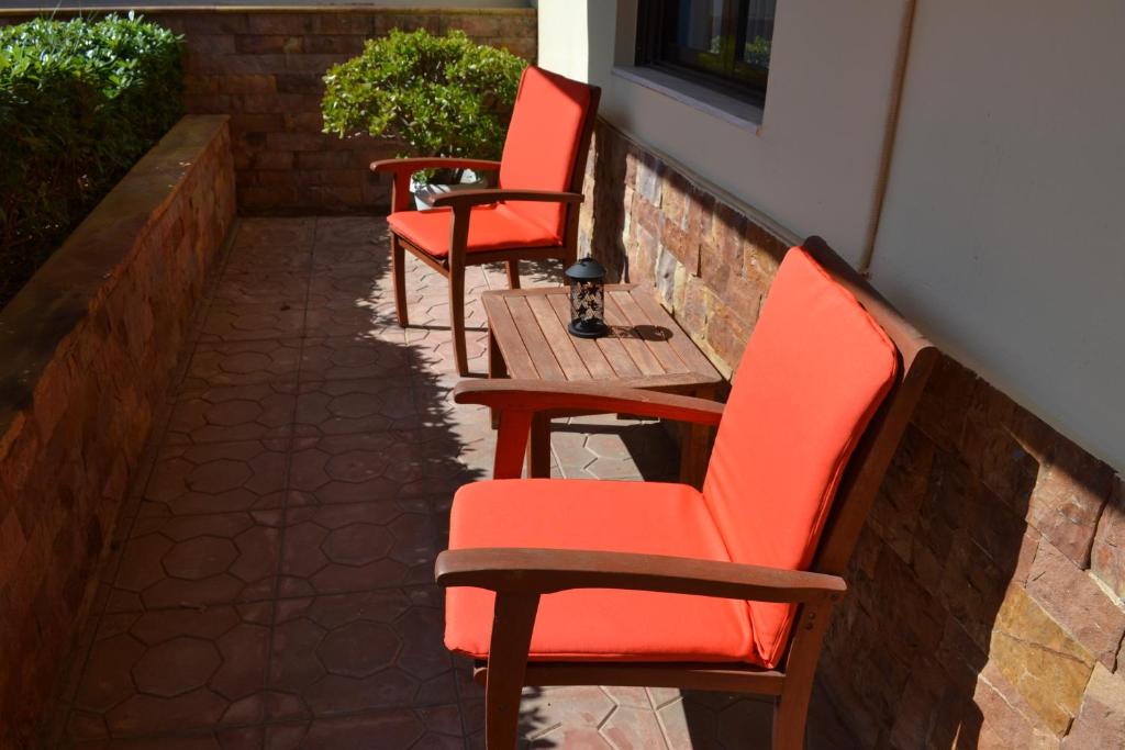 A seating area at Noufaro studios